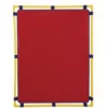 Activity Center PlayPanels® - Rectangle, 31" x 48" - Red with Yellow Piping