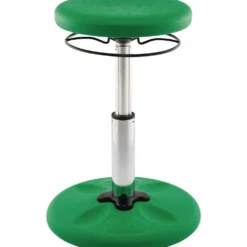 Adjustable Wobble Stool, 14"-19"H - Green