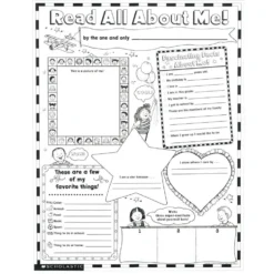 All About Me Posters - Set of 30