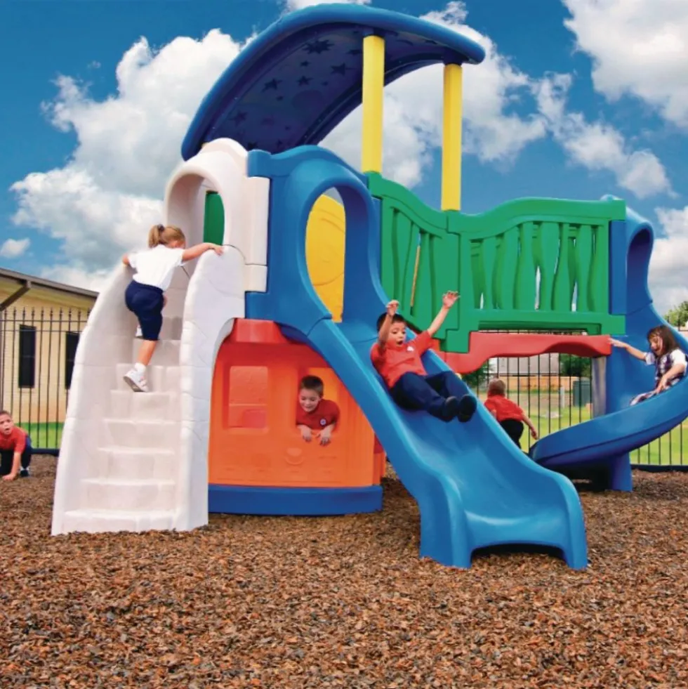 "All In" Clever Climber™ - Natural, Surface Mount with Ground Spikes