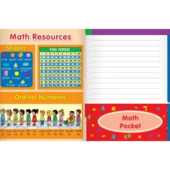 All-In-One Subjects 4-Pocket Folders - Set of 12