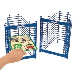 Alphabet Puzzle Storage Rack - Organize A-Z Puzzle Sets with Ease