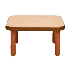 Angeles® BaseLine® 30" Square Table, 16"H - Natural Cocoa