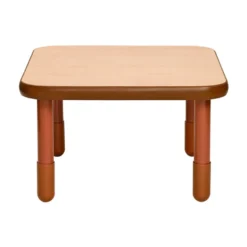 Angeles® BaseLine® 30" Square Table, 18"H - Natural Cocoa