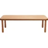 Angeles® BaseLine® 30" x 72" Rectangle Table, 22"H - Natural Cocoa