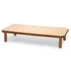 Angeles® BaseLine® 30" x 60" Rectangle Table, 18"H - Natural Cocoa