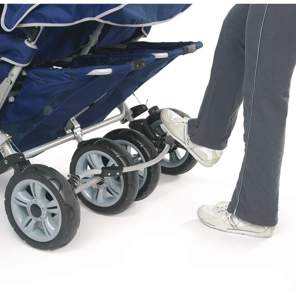 Angeles® SureStop™ Folding Commercial Bye-Bye® Stroller - 4 Passenger