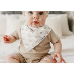 Baby Bandana Bibs, Set of 4 - Bliss