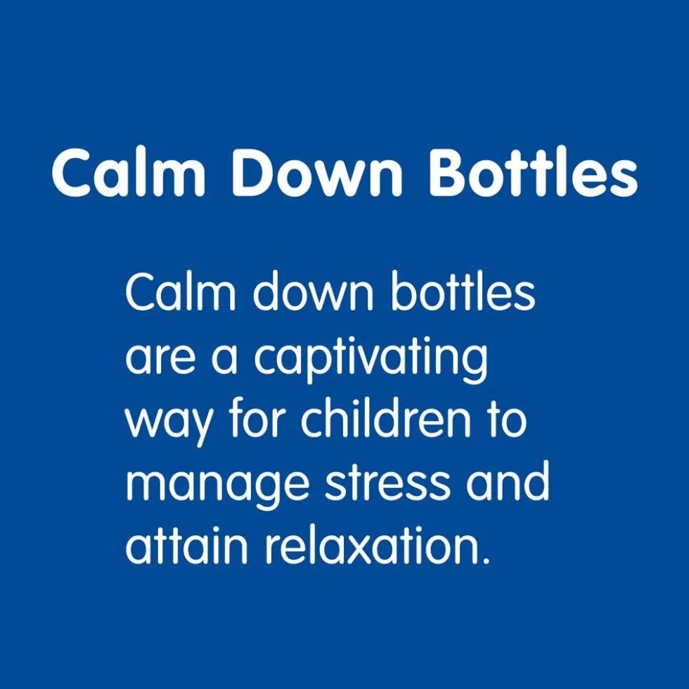 Baby Calm Down Bottles - Blue - Set of 3