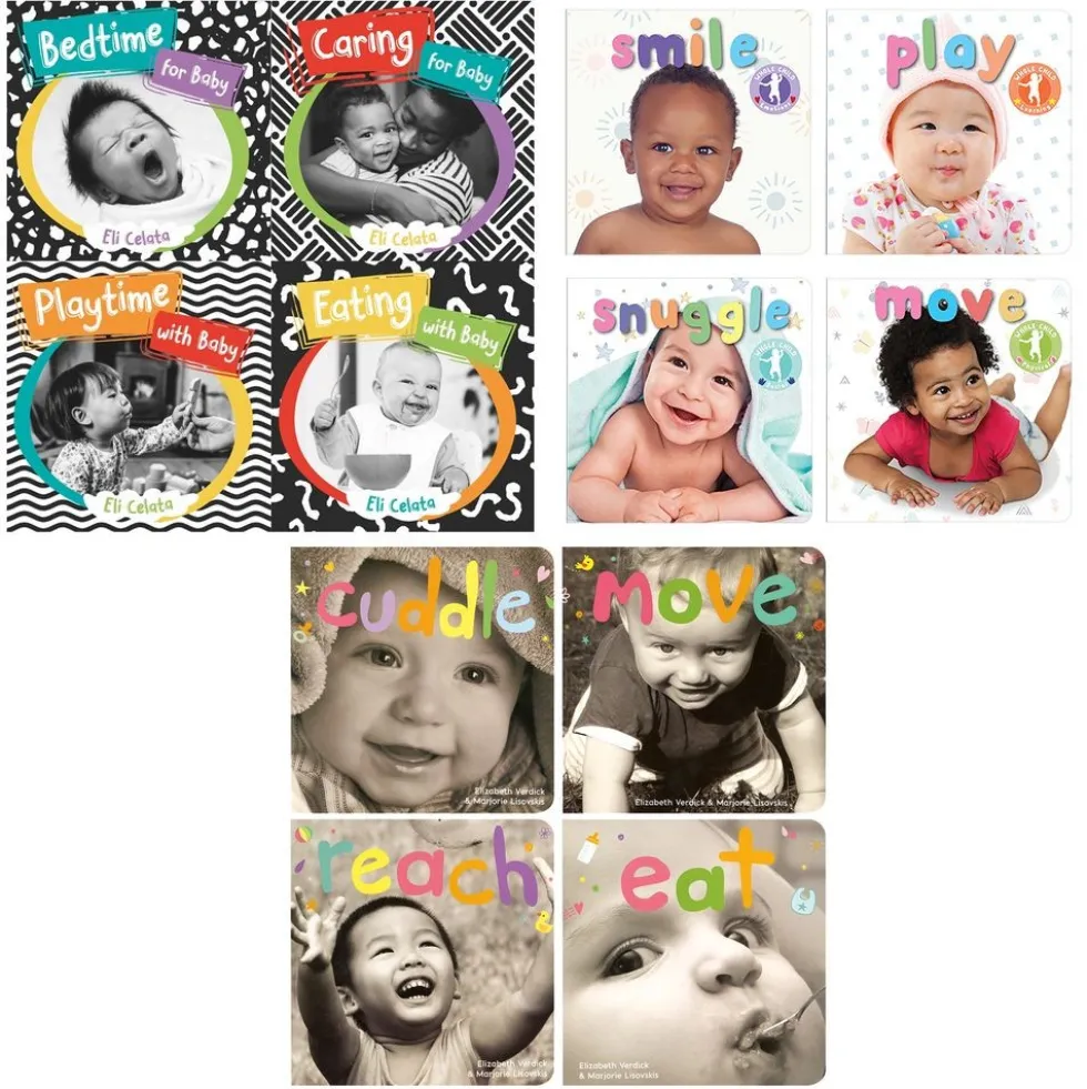 Baby Emotions & Wellbeing Board Books - 12 Book Set