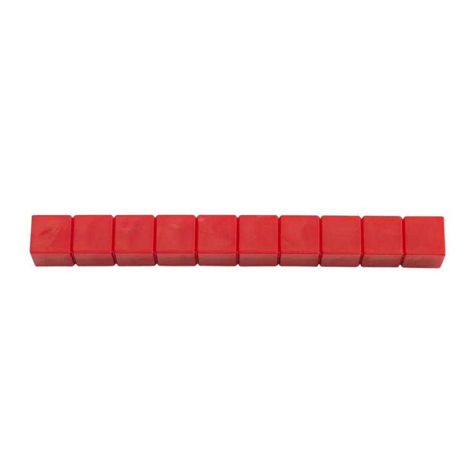 Base Ten Rods Red 10pk