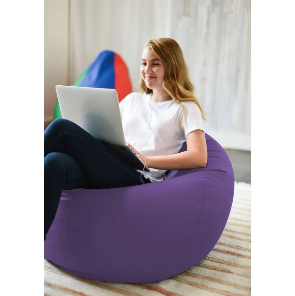 35" Bean Bag - Purple