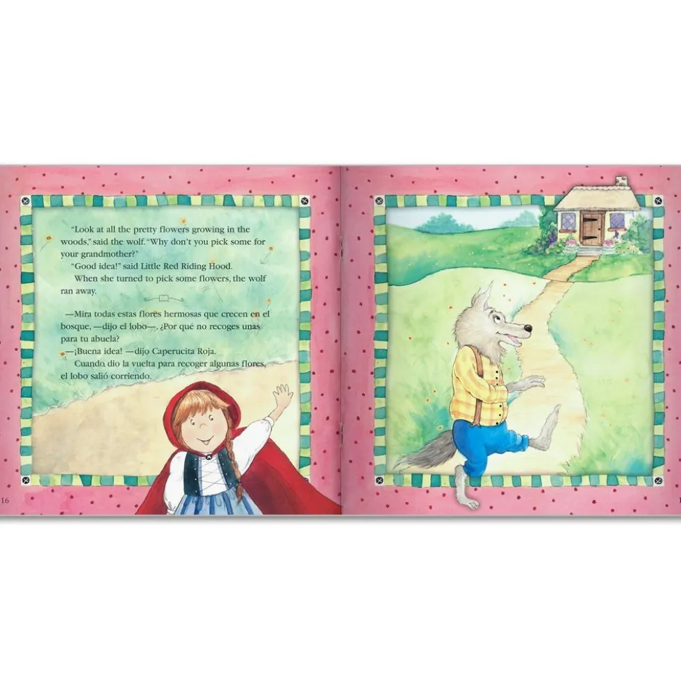 Beloved Little Red Riding Hood Fairy Tale Entrances Children Yet Again In English/Spanish Version