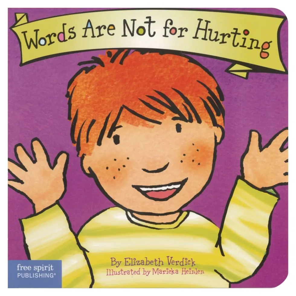 Best Behavior Board Book - Words Are Not For Hurting