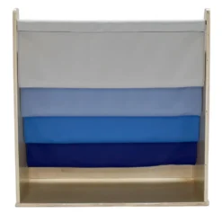 Birch Sling Book Display - Navy/Powder Blue