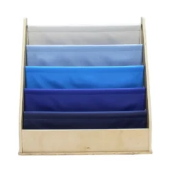Birch Sling Book Display - Navy/Powder Blue