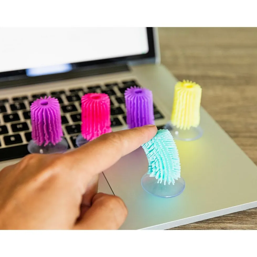 Bouncy Band® Flick Sticks 2" Silent Sensory Fidget - Set of 10