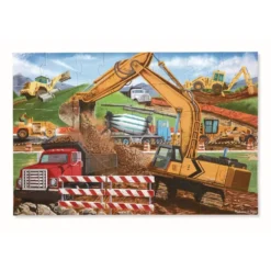Building Site Floor Puzzle 48 Pieces