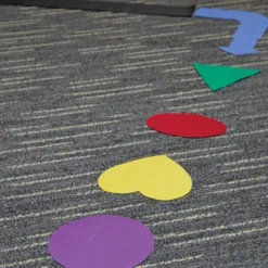 Carpet Mark-Its Sensory Path - 72 pieces