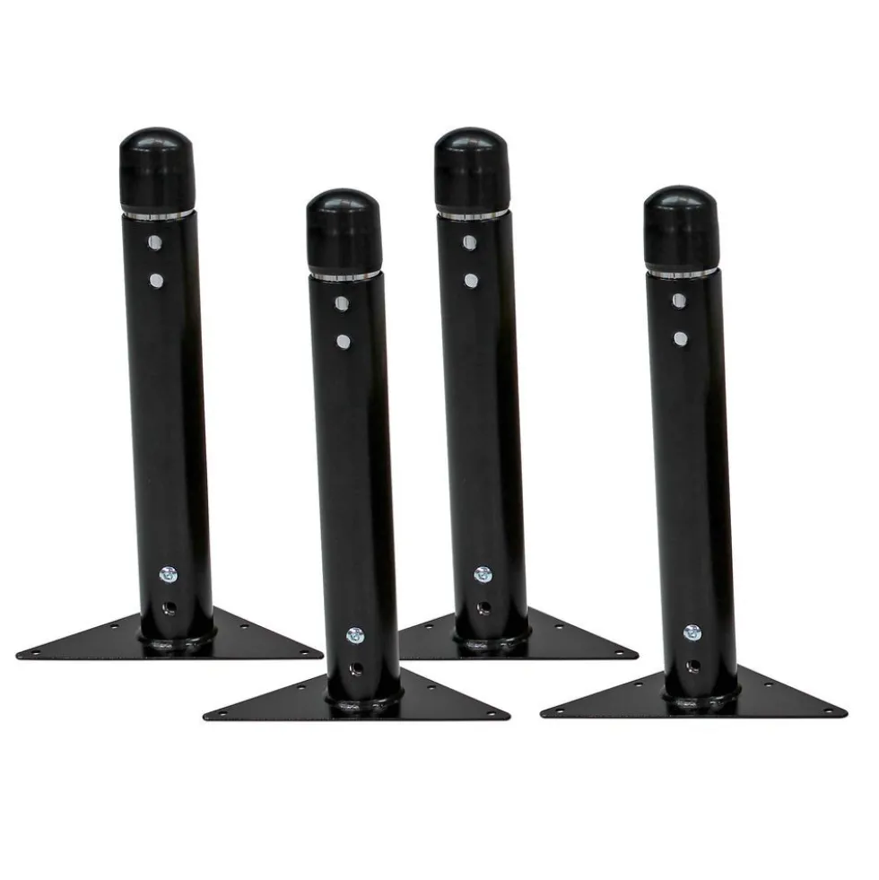Chunky Legs for Activity Tables in Black - 4 Pack