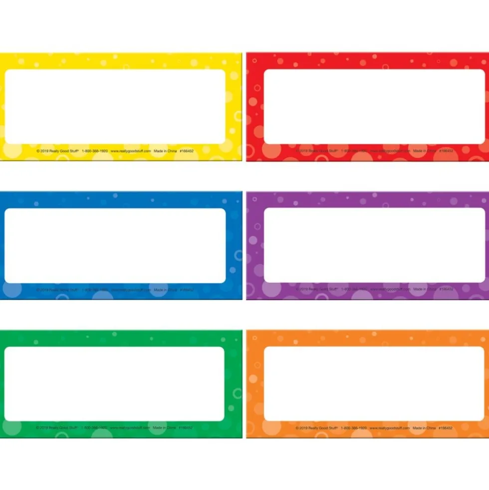 Classroom Label Magnets - Fizz! - 12 magnets