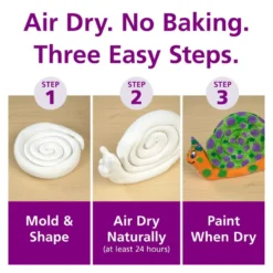 Colorations® Air Dry Modeling Clay - 24lbs Kit