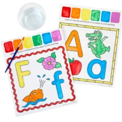 Colorations® 6 Alphabet Paint Activity Books