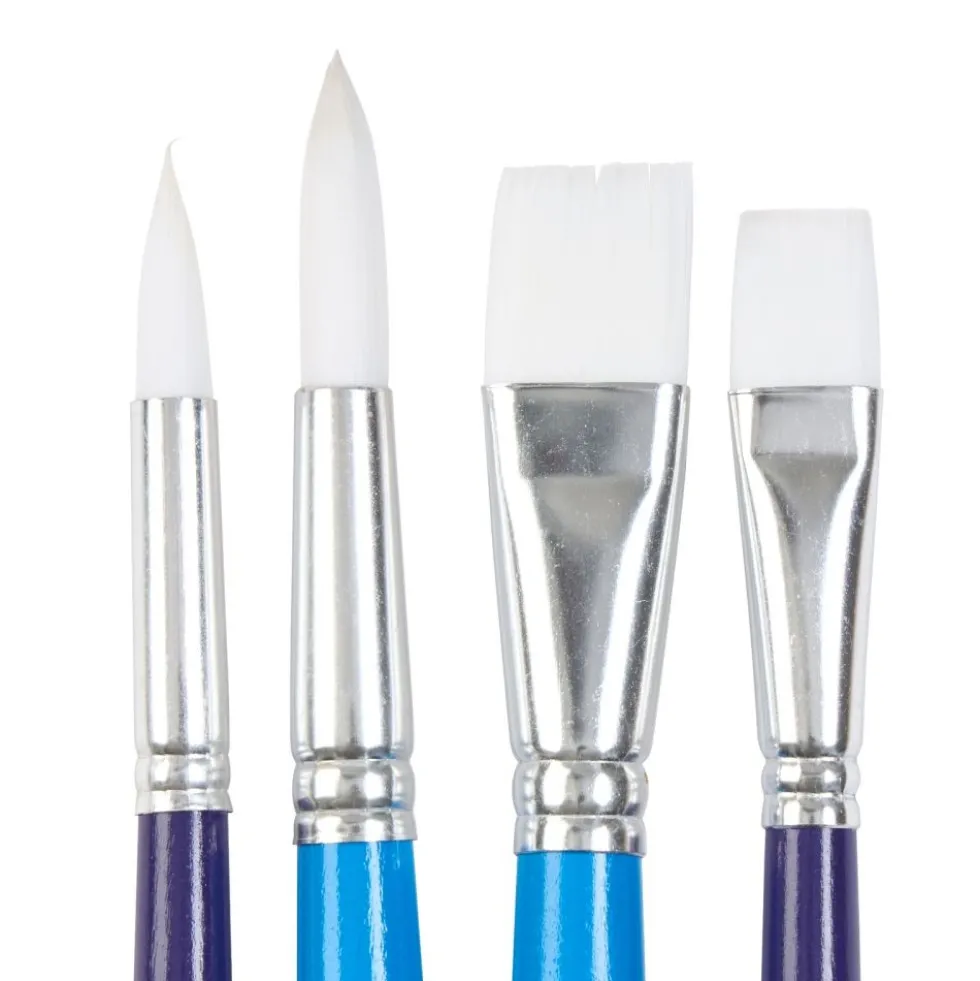 Colorations® Assorted Paintbrush Classpack & Waterproof Apron Set