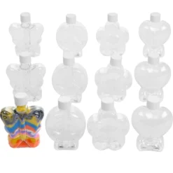 Colorations® Assorted Shape Craft Bottles - Set of 12