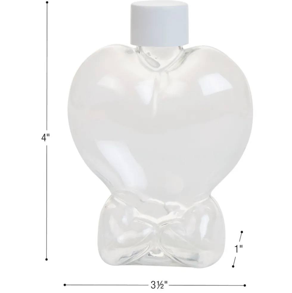 Colorations® Assorted Shape Craft Bottles - Set of 48
