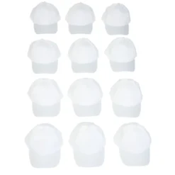 Colorations® Back-To-School School Spirit Baseball Cap Craft Kit - Makes 12 Crafts