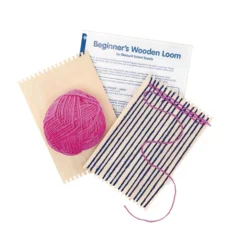 Colorations® Beginner's Wooden Loom- Set of 12