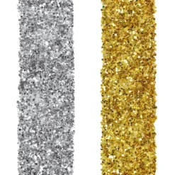 Colorations® Biodegradable Glitter - Gold & Silver each 4oz