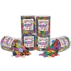 Colorations® Buckets of Fun Foam Shapes - Set of 6