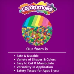 Colorations® Bug Foam Shapes - 500 Pieces