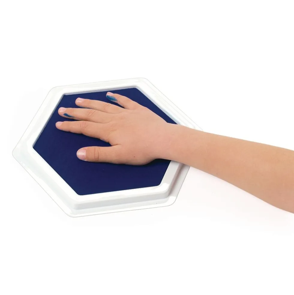 Colorations® Classic Colors Jumbo Washable Stamp Pads - Set of 6
