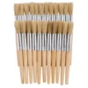 Colorations® Classic Wooden Chubby Brushes - Set of 24