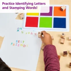 Colorations® Classroom ABC Rubber Stamp Set - 56 Pieces