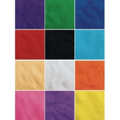 Colorations® Colorful Craft Sand - Value Pack Set of 12