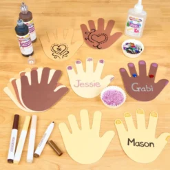 Colorations® Colors Like Me® Hand Shapes - Set of 24