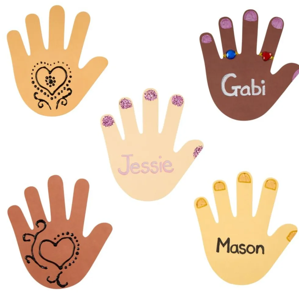 Colorations® Colors Like Me® Hand Shapes - Set of 24