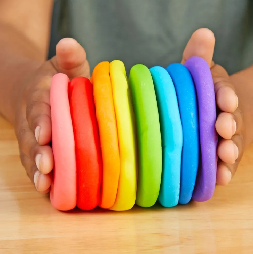 Colorations® Colors Like Me® Mega Tool & Dough Collection, Set of 30 Dough Tubs & 89 Dough Accessories