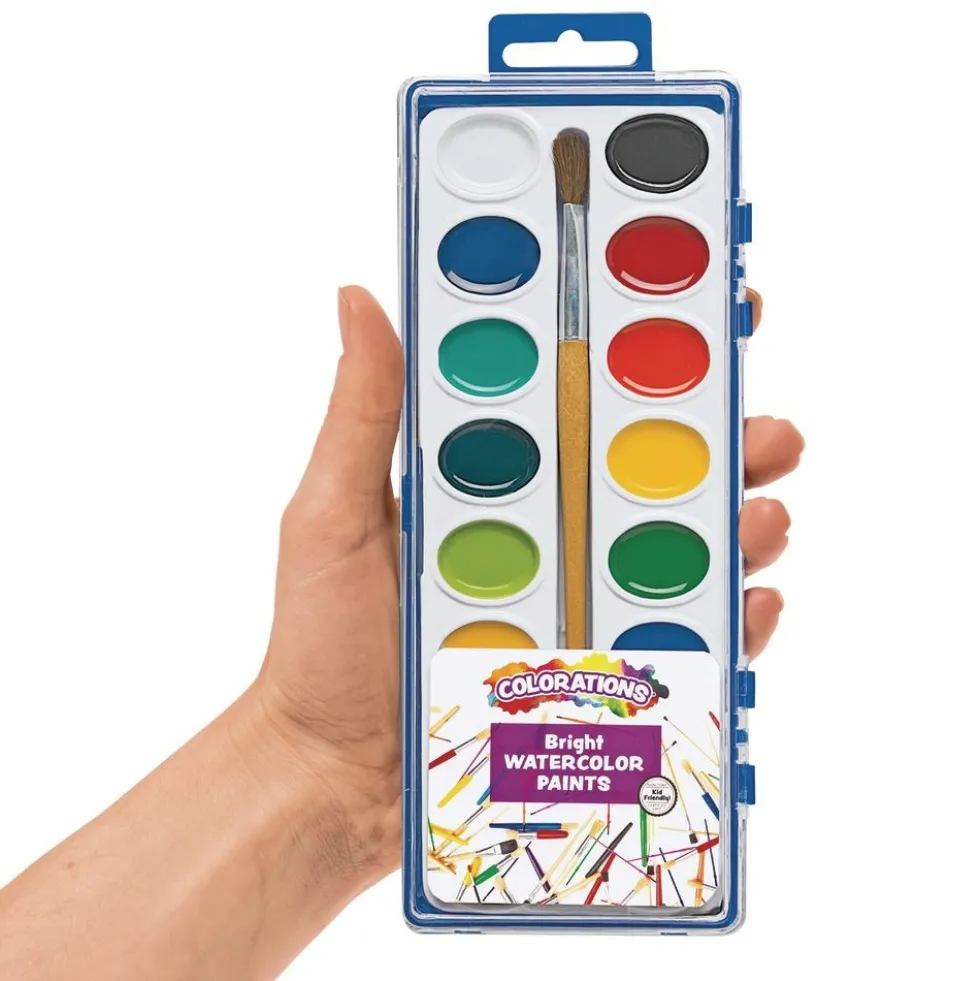 Colorations® 16 Color Watercolor Classroom Value Pack - Set of 40