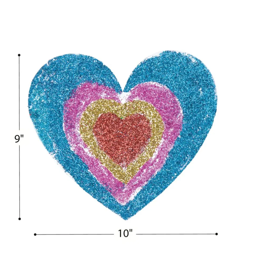 Colorations® Decorate Your Own Paper Hearts - Set of 24