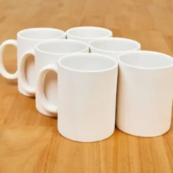 Colorations® Decorate Your Own Ceramic Mugs - Set of 6