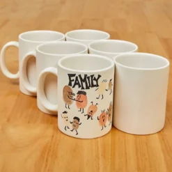 Colorations® Decorate Your Own Ceramic Mugs - Set of 6