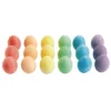 Colorations® DustLite™ Chunky Chalk Eggs - Set of 18