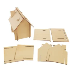 Colorations® Easy Build House - Set of 6