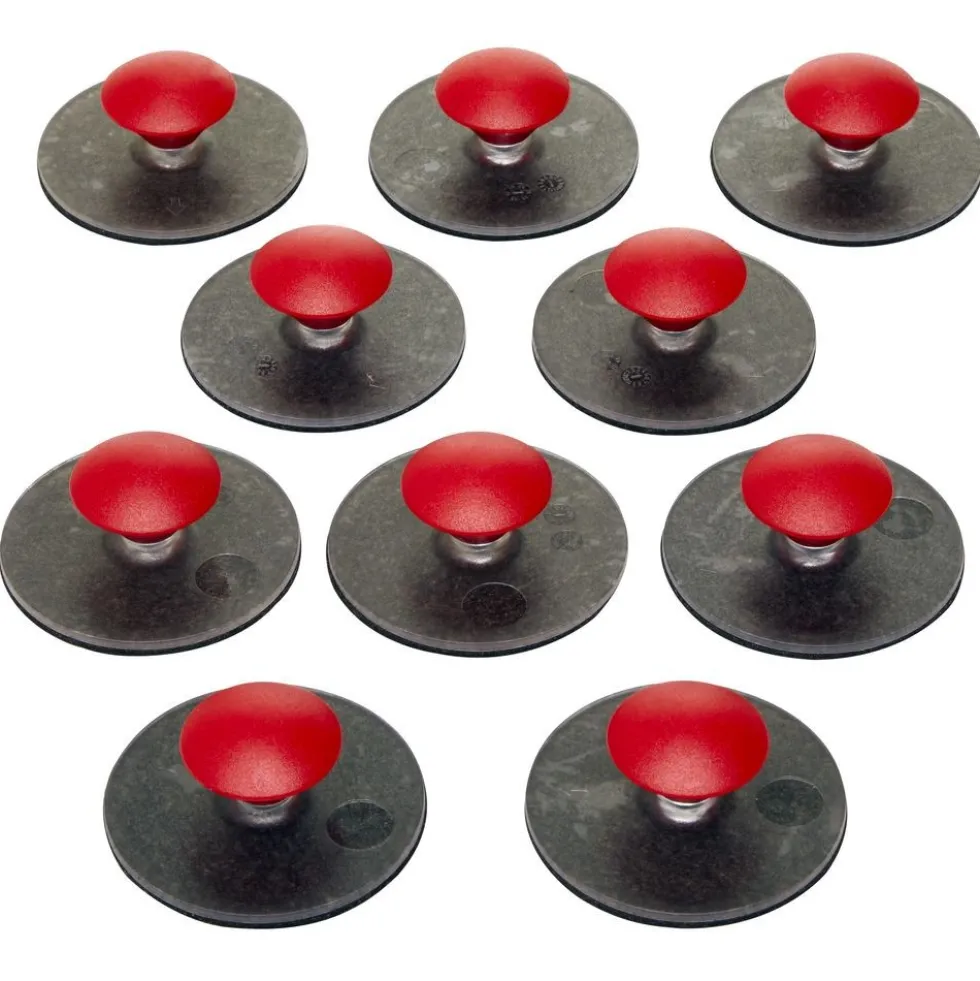 Colorations® Easy-Grip Erasers - Set of 10