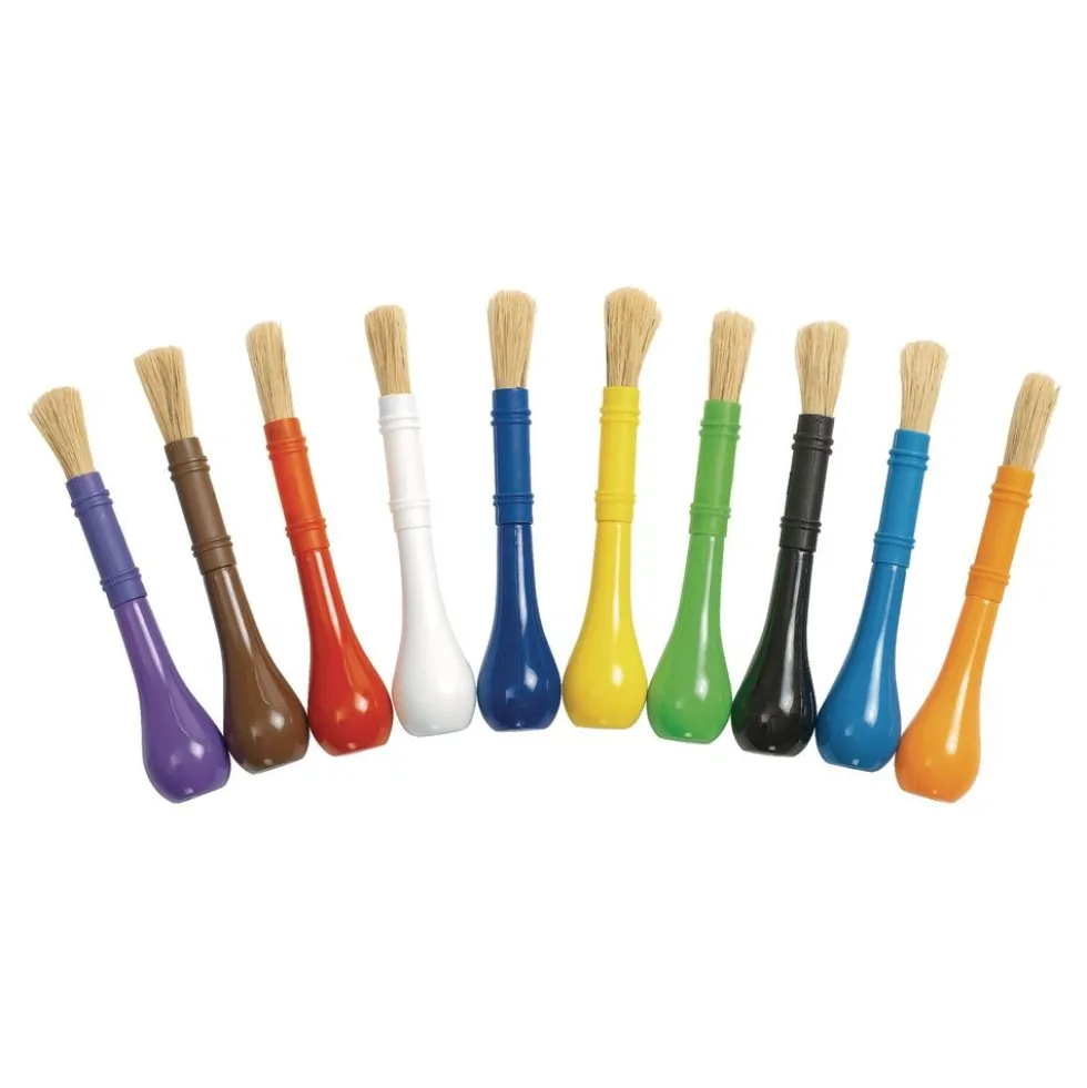 Colorations® Easy-Grip Paint Brushes - Set of 10